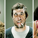Illustration for article titled Portraits of people deformed by Scotch tape are hilariously freaky